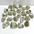 24 Pieces Raw Pyrite Specimen For Collection - Wholesale Crystals