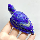 25 Pieces Lapis Lazuli Sea Turtles Carving - Wholesale Crystals
