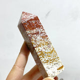 26 Pieces Beautiful Vein Ocean Jasper Four - sided Tower Points - Wholesale Crystals