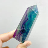 26 Pieces Feather Fluorite Four - sided Tower - Wholesale Crystals