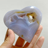 26 Pieces Geode Druzy Agate Heart -Wholesale Crystals