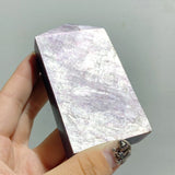 28 Pieces Purple Spark Lepidolite Four-Sided Tower -Wholesale Crystals