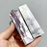 28 Pieces Purple Spark Lepidolite Four-Sided Tower -Wholesale Crystals