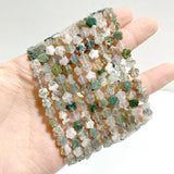28 Types Flower Shape Bracelets Wholesale Green Aventurine Amazonite Moss Agate -Wholesale Crystals