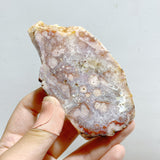 16 Pieces Sakura Flower Agate Slabs