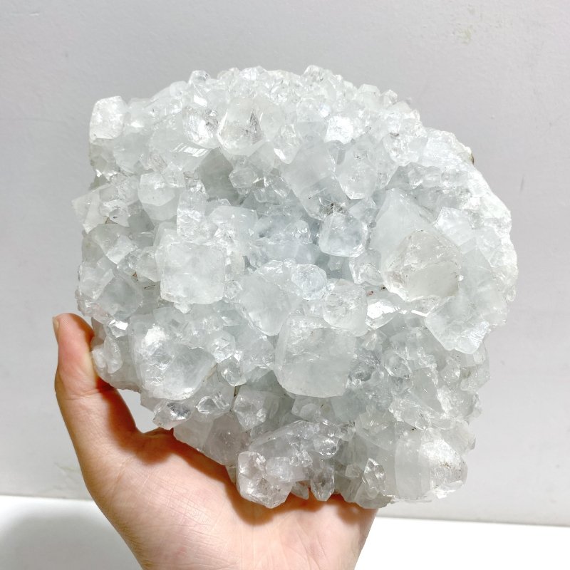 3 Pieces Raw Apophyllite Mineral Specimen -Wholesale Crystals