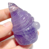 3 Types Halloween Gnome Carving Wholesale Obsidian Fluorite Tree Jasper - Wholesale Crystals