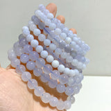 23 Pieces Blue Chalcedony Bracelets