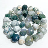 36 Pieces Moss Agate Skull Carving Closeout -Wholesale Crystals