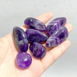 3.87kg Chevron Amethyst Tumbled Stone(Defect) -Wholesale Crystals
