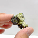 15 Pieces Raw Green Tourmaline Specimen For Collection