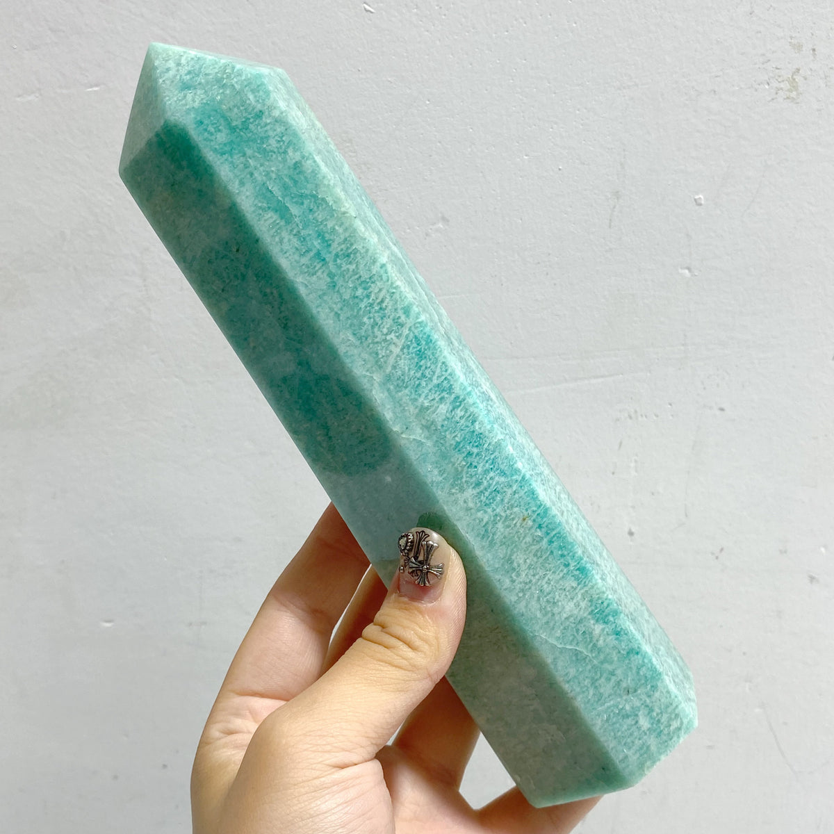 5 Pieces Large Amazonite Tower Points