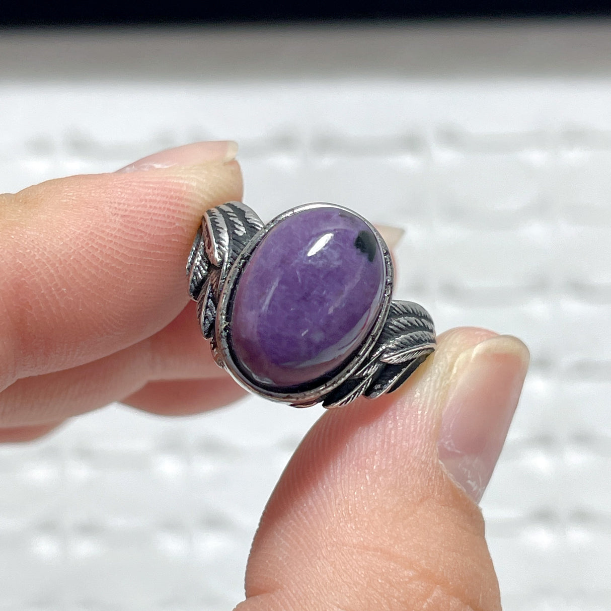 43 Pieces Charoite Different Styles Ring #5