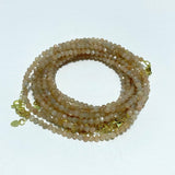 3MM Multi - Faceted Crystal Flash Bead Bracelets Necklace Wholesale Labradorite Sunstone Aquamarine - Wholesale Crystals