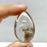 4 Pieces Beautiful Dolphin Garden Quartz Inner Scene Carving - Wholesale Crystals