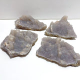 4 Pieces Beautiful Quartz Cluster Raw Stone Specimen - Wholesale Crystals