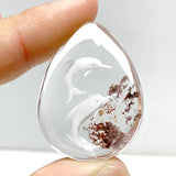 4 Pieces Dolphin Garden Quartz Inner Scene Crystal Carving - Wholesale Crystals