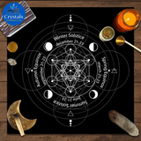 4 Zodiac Altar(1 - 1) Tarot Tablecloth - Wholesale Crystals