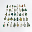 40 Pieces Vein Ocean Japser Pendant -Wholesale Crystals