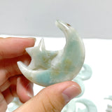 Caribbean Calcite Star Moon Carving Wholesale
