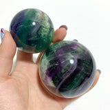 42 Pieces Beautiful Feather Fluorite Sphere Balls - Wholesale Crystals
