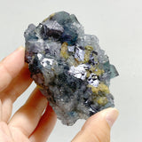 7 Pieces Raw Blue Fluorite Stone