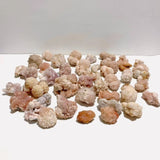45 Pieces Raw Pink Quartz Specimen - Wholesale Crystals