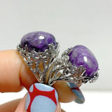 47 Pieces Charoite Different Styles Ring 2 - Wholesale Crystals