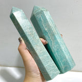 5 Pieces Large Amazonite Tower Points