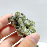 15 Pieces Raw Green Tourmaline Specimen For Collection