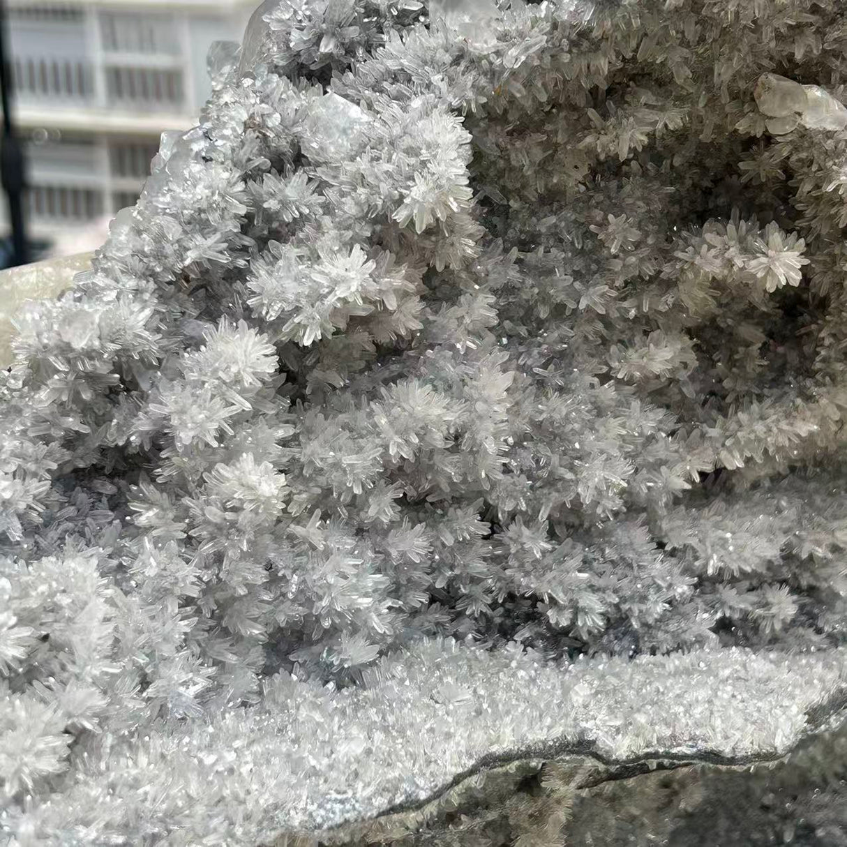 22.5KG Clear Quartz Cluster Mixed Apophyllite Pyrite Mineral Specimen (Sea Freight Only)