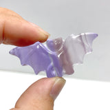 Purple Fluorite Bat Carving Wholesale