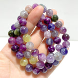 3 Pieces 10mm Colorful Spark Mica Mixed Color Bracelet
