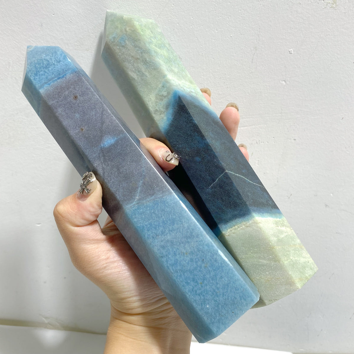 6 Pieces Large Trolleite Stone Point