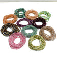 4MM Multi - Faceted Flash Bead Bracelets Wholesale Fluorite Garnet - Wholesale Crystals