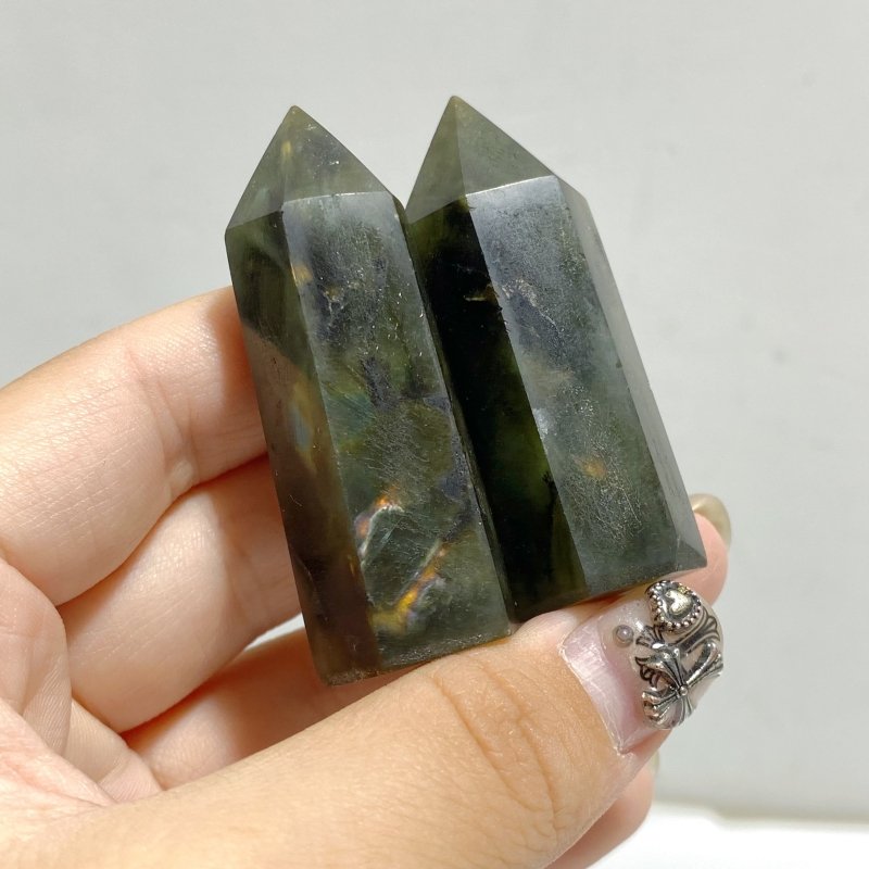 5-10cm Normal Quality Labradorite Point Wholesale -Wholesale Crystals