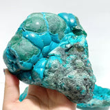 5 Pieces Chrysocolla Mixed Malachite Raw Stone Specimen - Wholesale Crystals