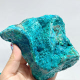 5 Pieces Chrysocolla Mixed Malachite Raw Stone Specimen - Wholesale Crystals