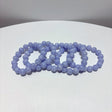 5 Pieces High Grade Blue Lace Agate Bracelet - Wholesale Crystals