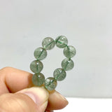 5 Pieces High Quality Green Rutile Quartz Bracelets - Wholesale Crystals