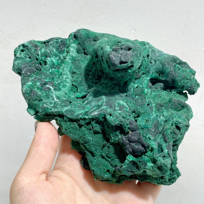 5 Pieces High Quality Large Raw Malachite -Wholesale Crystals