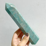 5 Pieces Large Amazonite Tower Points -Wholesale Crystals