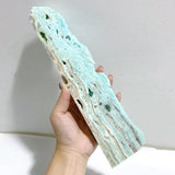 5 Pieces Large Blue Hemimorphite Four-Sided Tower Point Raw Side -Wholesale Crystals