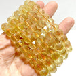 5 Pieces Multi - faceted Citrine Bracelets - Wholesale Crystals