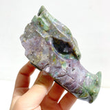 5 Pieces Ocean Jasper Dragon Head Carving - Wholesale Crystals
