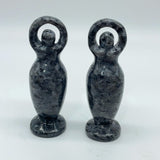 5 Types Spiral Goddess Carving Wholesale Obsidian Fluorite -Wholesale Crystals