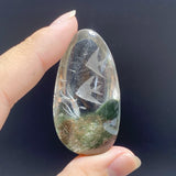 6 Pieces Fish Garden Quartz Inner Scene Carving -Wholesale Crystals