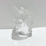 6 Pieces High Quality Clear Quartz Unicorn Carving - Wholesale Crystals