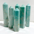 6 Pieces Large Amazonite Crystal Tower -Wholesale Crystals