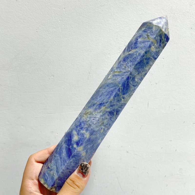6 Pieces Large Blue Kyanite Point -Wholesale Crystals